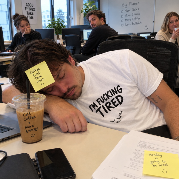 I'm F*cking Tired – Funny Couple Shirt